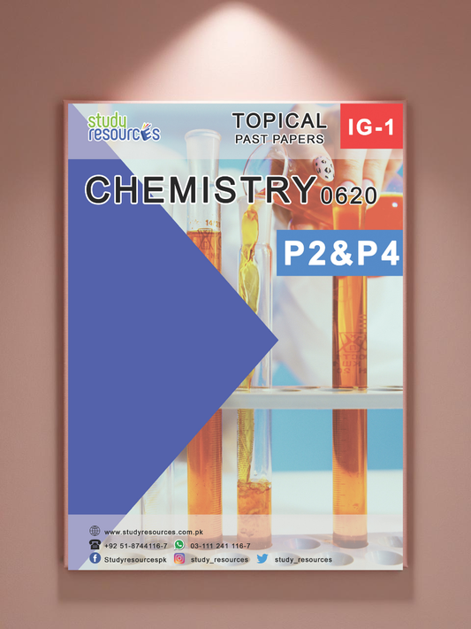 Cambridge IG-1 Chemistry (0620) P-2&4 Topical Past Papers (2009-2019)