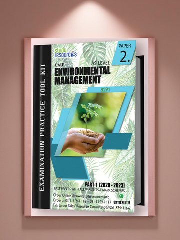 Cambridge AS-Level Environmental Mgt (8291) P-2 Past Papers Part-1 (2020-2024)