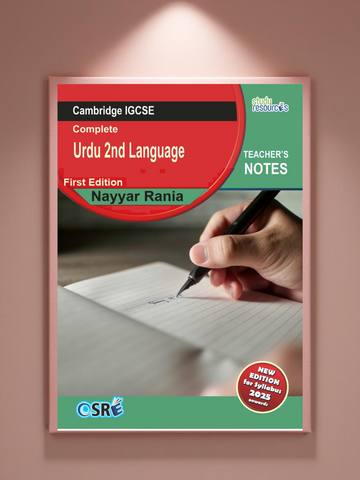 Cambridge IGCSE Urdu 2nd Language (0539) by Maa'am. Nayyar Rania