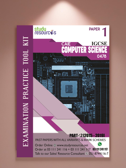 Cambridge IGCSE Computer Science (0478) P-1 Past Papers Part-2 (2015-2019)