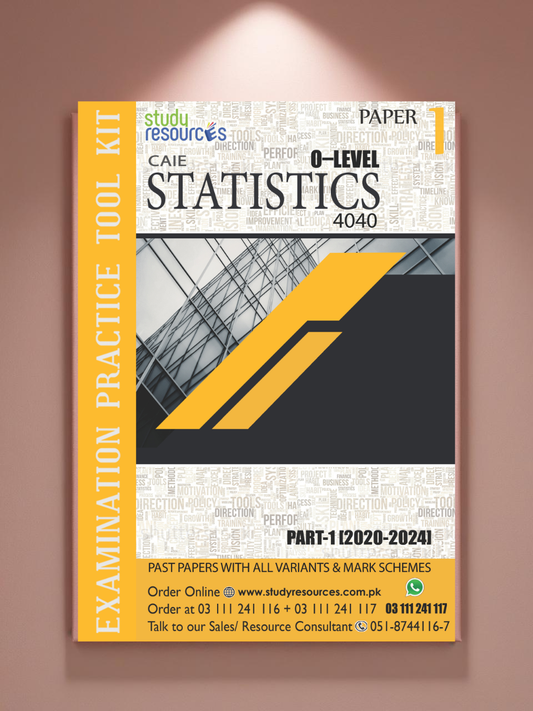 Cambridge O-Level Statistics (4040) P-1 Past Papers Part-1 (2020-2024)