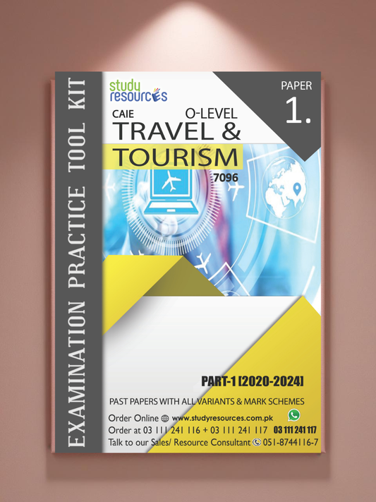 Cambridge O-Level Travel & Tourism (7096) P-1 Past Papers Part-1 (2020-2024)