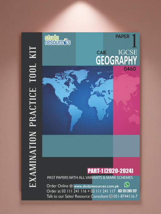 Cambridge IGCSE Geography (0460) P-1 Past Papers Part-1 (2020-2024)