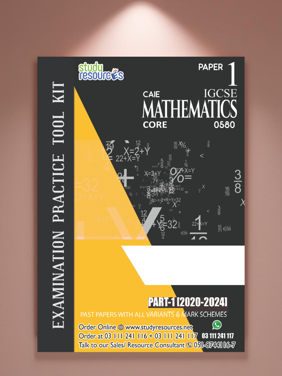 Cambridge IGCSE Mathematics (0580) P-1 Past Papers Part-1 (2020-2024) Core