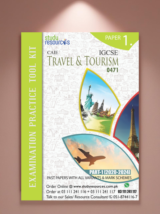 Cambridge IGCSE Travel and Tourism (0471) P-1 Past Papers Part-1 (2020-2024)