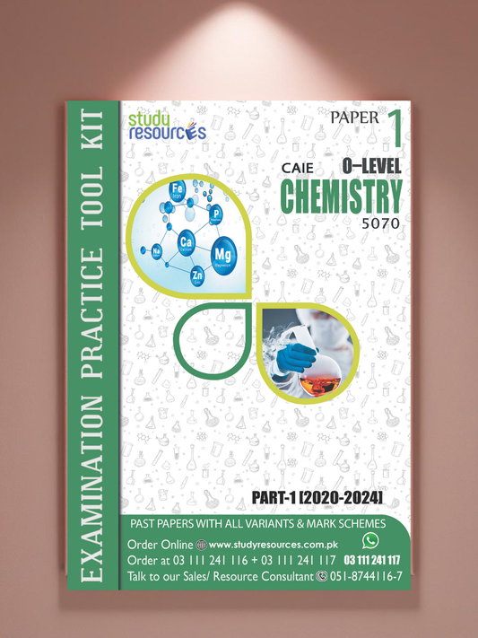 Cambridge O-Level Chemistry (5070) P-1 Past Papers Part-1 (2020-2024)