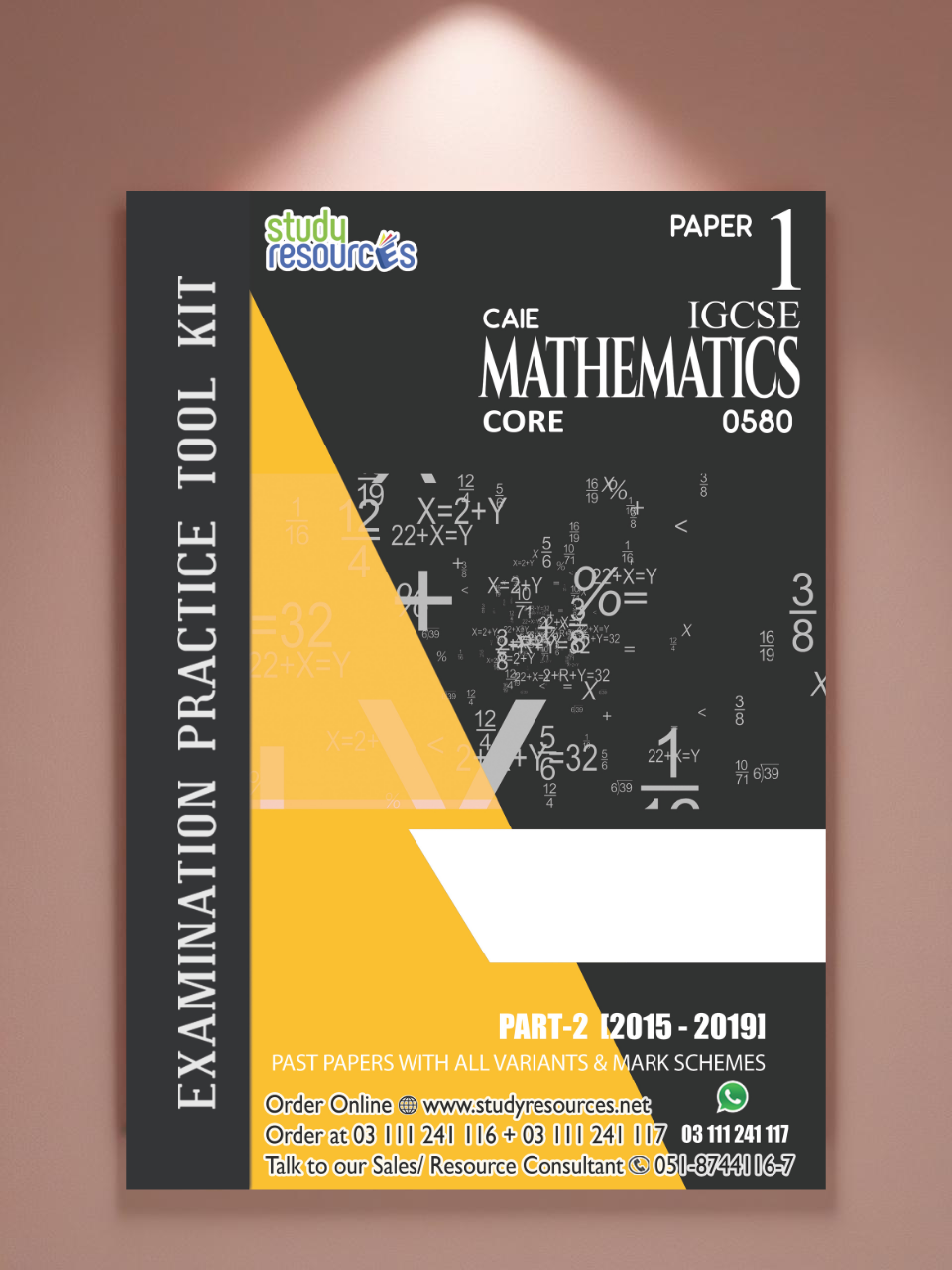 Cambridge IGCSE Mathematics (0580) P-1 Past Papers Part-2 (2015-2019) Core