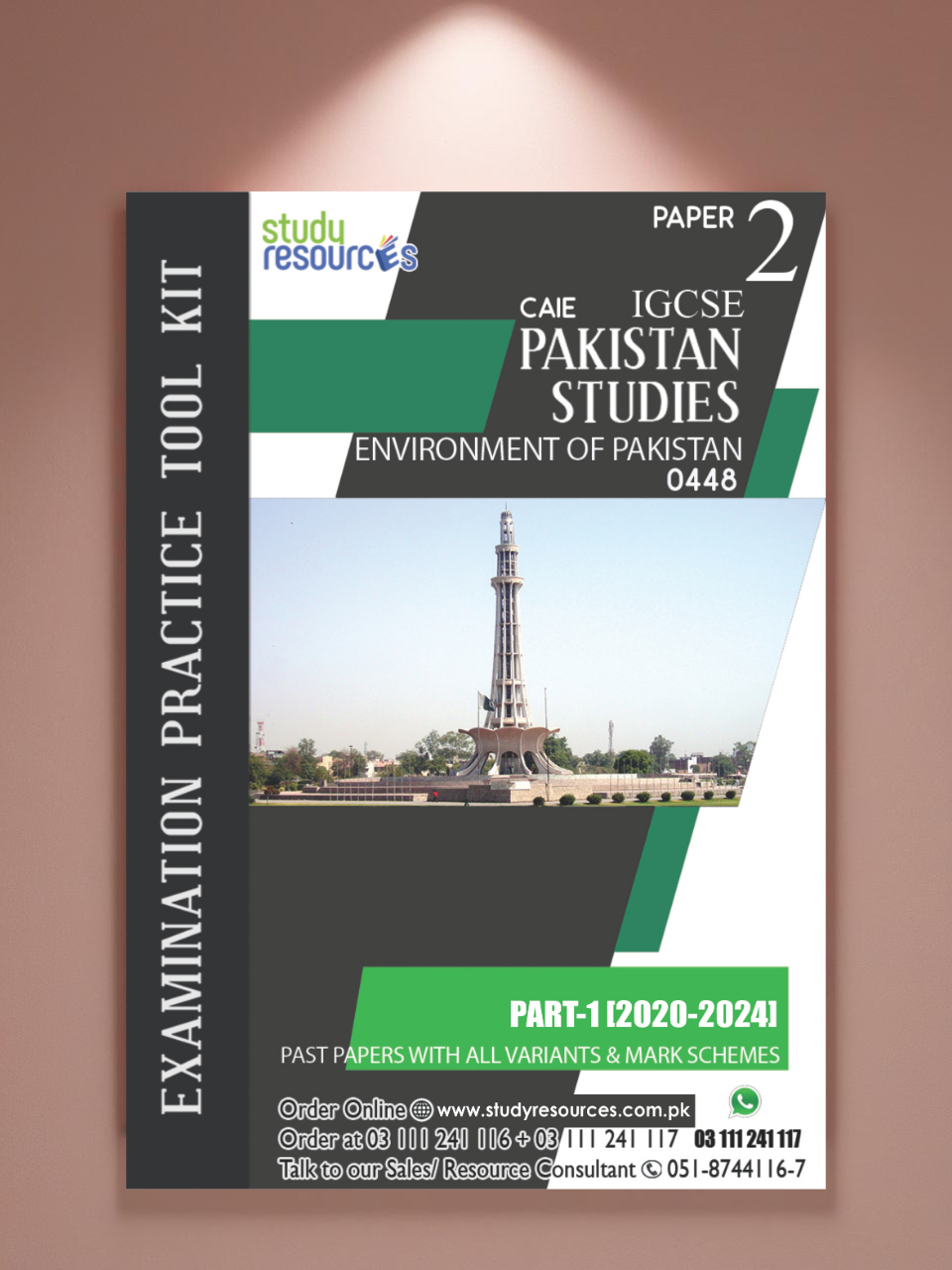 Cambridge IGCSE Pakistan Studies (0448) P-2 (Environment Of Pakistan) Past Papers Part-1 (2020-2024)