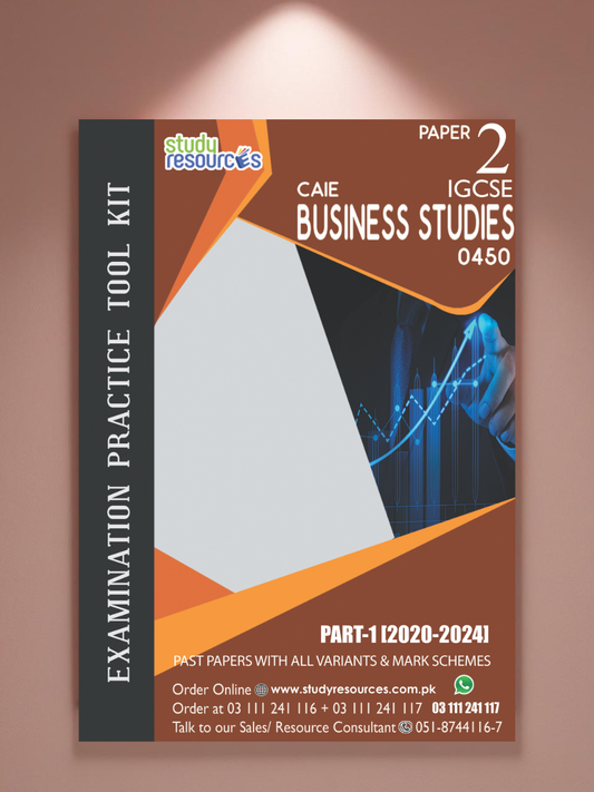 Cambridge IGCSE Business Studies (0450) P-2 Past Papers Part-1 (2020-2024)