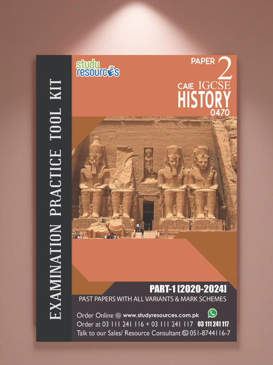 Cambridge IGCSE History (0470) P-2 Past Papers Part-1 (2020-2024)