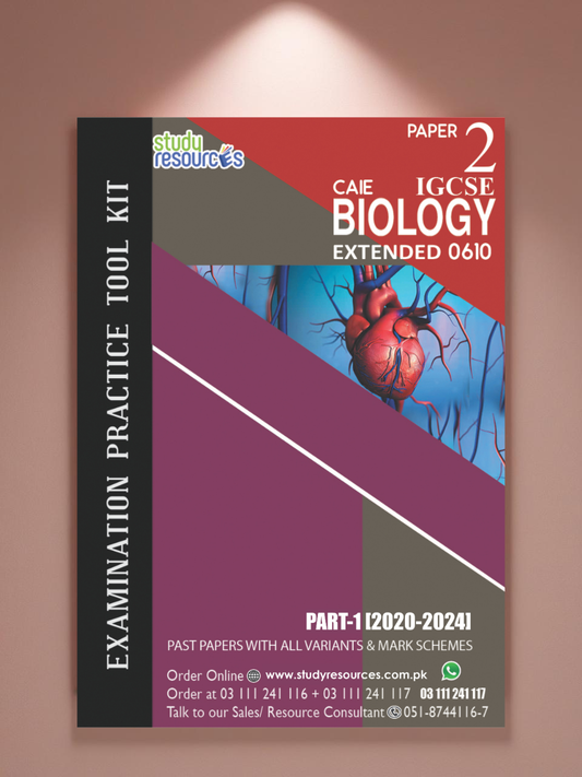 Cambridge IGCSE Biology (0610) P-2 Past Papers Part-1 (2020-2024) Extended