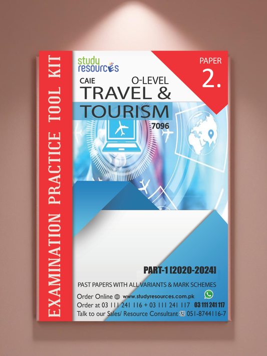 Cambridge O-Level Travel & Tourism (7096) P-2 Past Papers Part-1 (2020-2024)