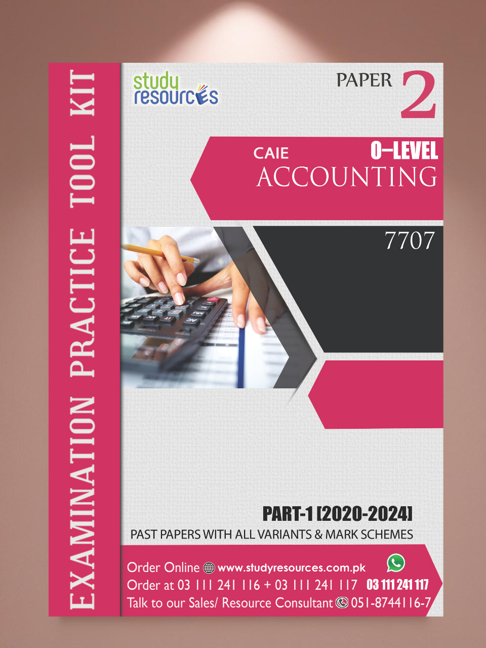 Cambridge O-Level Accounting (7707) P-2 Past Papers Part-1 (2020-2024)