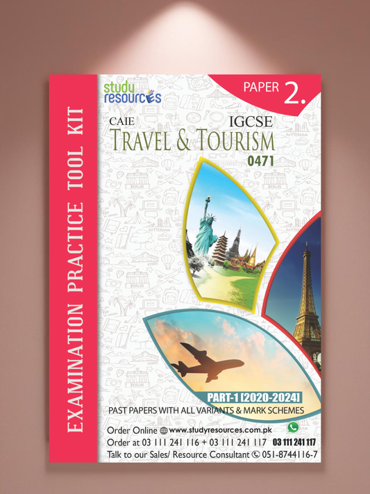 Cambridge IGCSE Travel and Tourism (0471) P-2 Past Papers Part-1 (2020-2024)