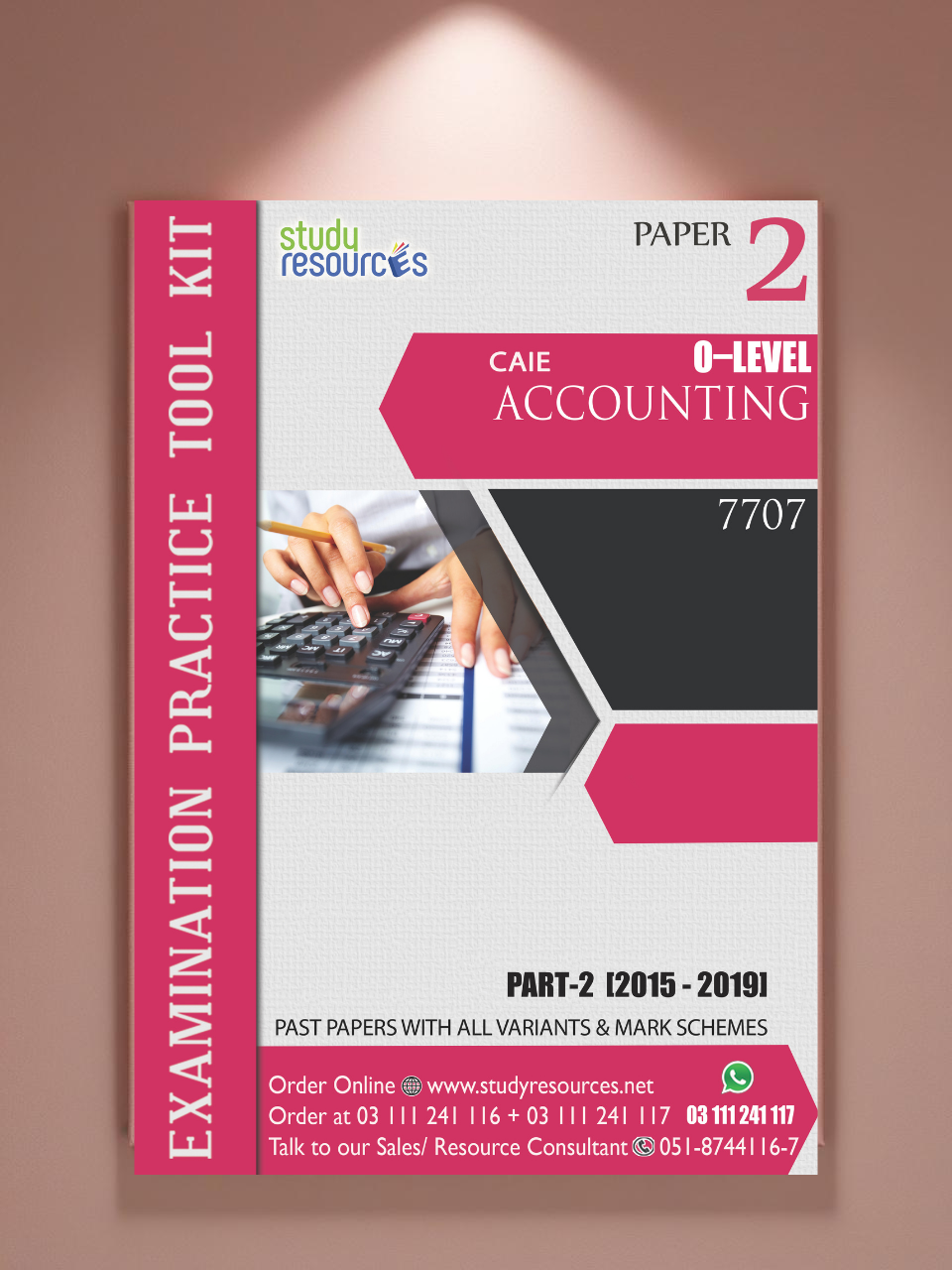 Cambridge O-Level Accounting (7707) P-2 Past Papers Part-2 (2015-2019)