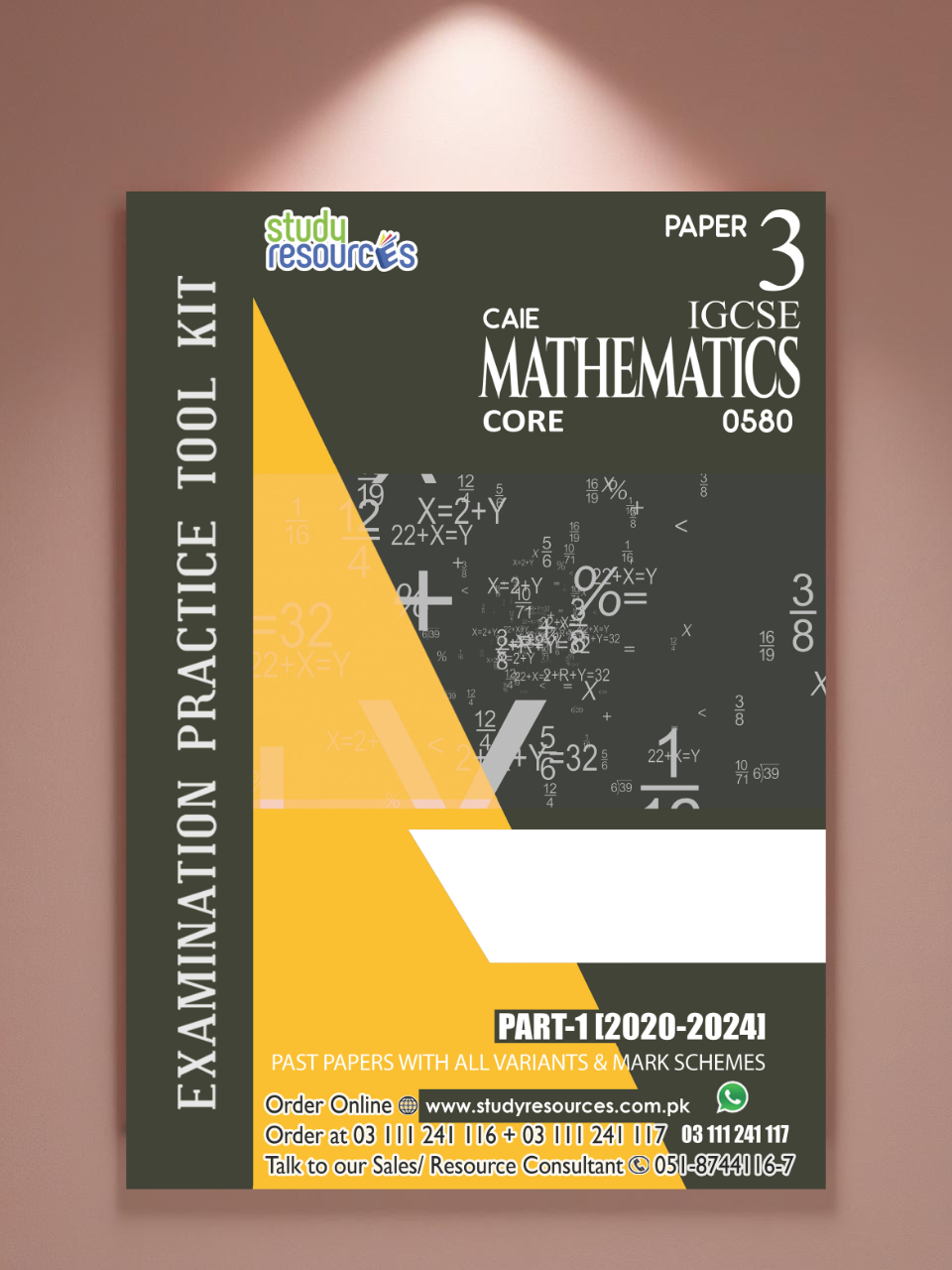 Cambridge IGCSE Mathematics (0580) P-3 Past Papers Part-1 (2020-2024) Core