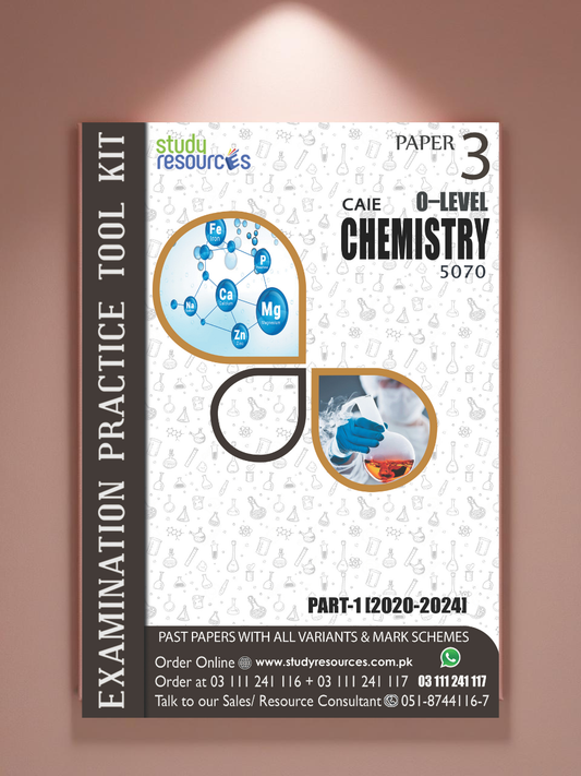 Cambridge O-Level Chemistry (5070) P-3 Past Papers Part-1 (2020-2024)