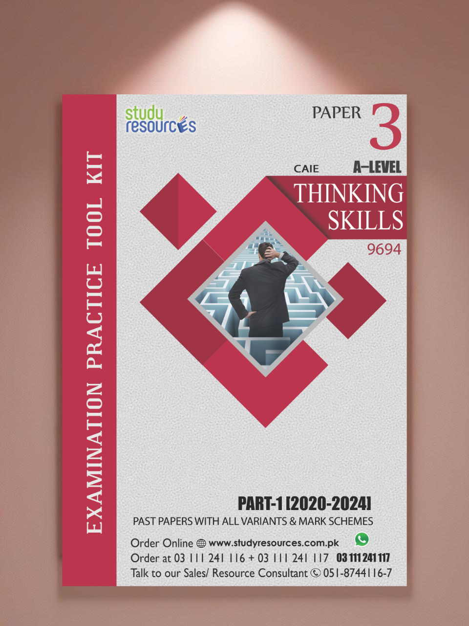 Cambridge A-Level Thinking Skills (9694) P-3 Past Papers Part-1 (2020-2024)