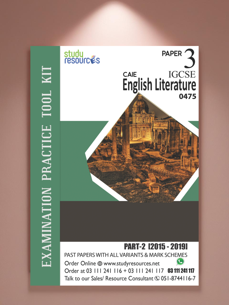 Cambridge IGCSE English Literature (0475) P-3 Past Papers Part-2 (2015-2019)