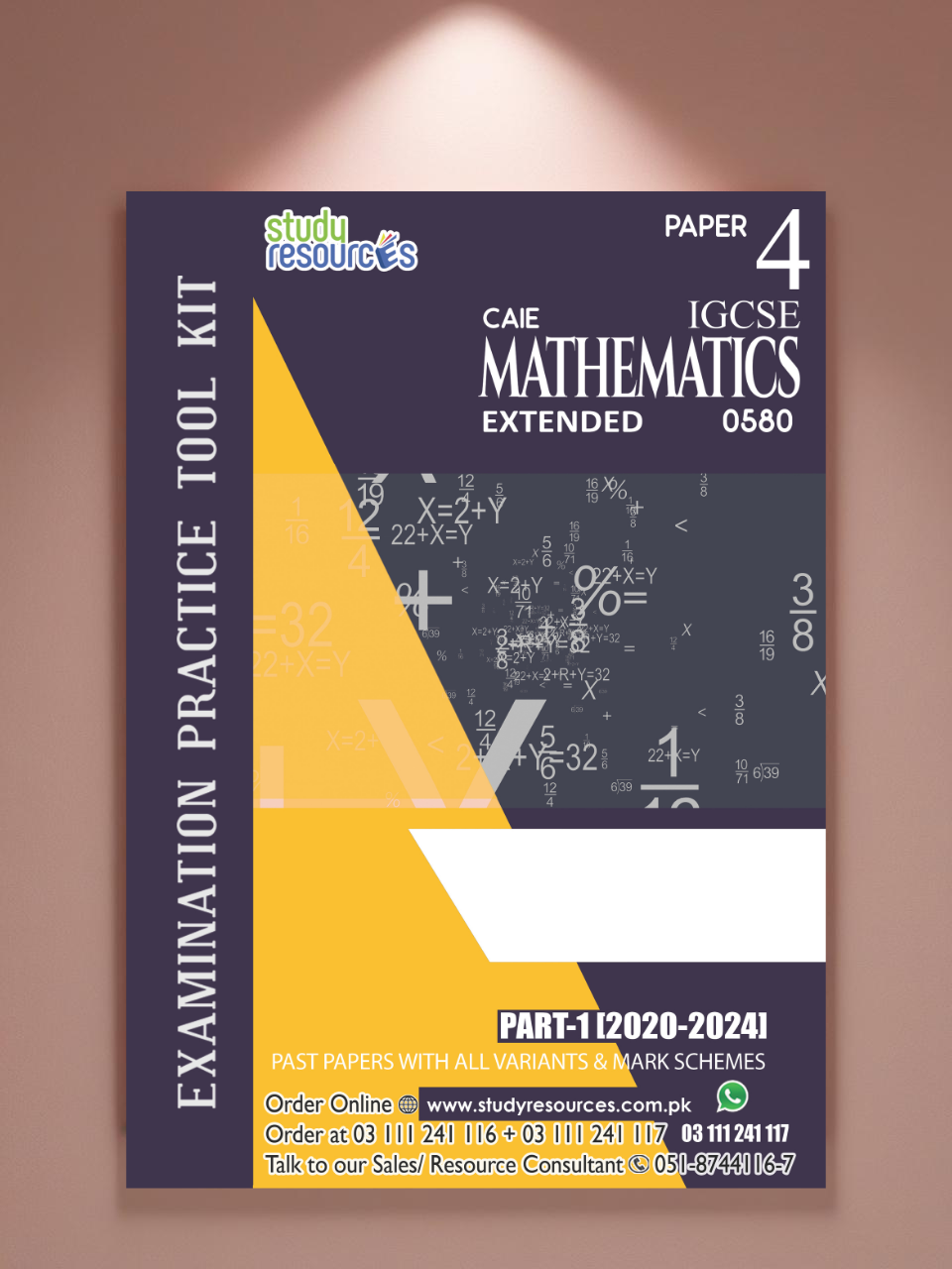 Cambridge IGCSE Mathematics (0580) P-4 Past Papers Part-1 (2020-2024) Extended