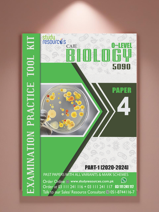 Cambridge O-Level Biology (5090) P-4 Past Papers (ATP) Part-1 (2020-2024)