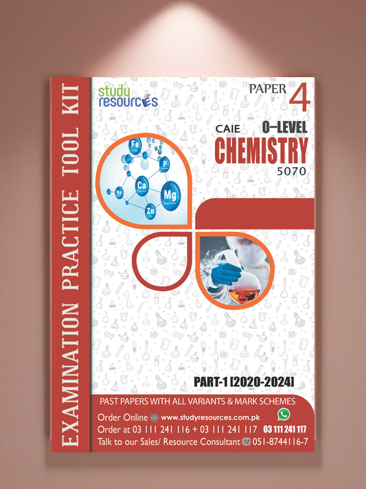 Cambridge O-Level Chemistry (5070) P-4 Past Papers (ATP) Part-1 (2020-2024)